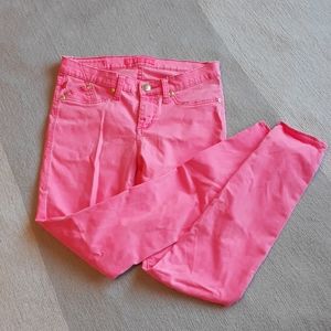 Neon Pink Jeans